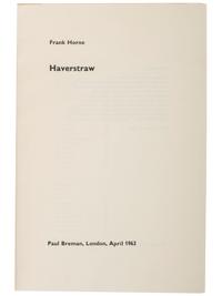 HORNE, Frank (1899-1974). Haverstraw. London: Paul Breman, 1963.