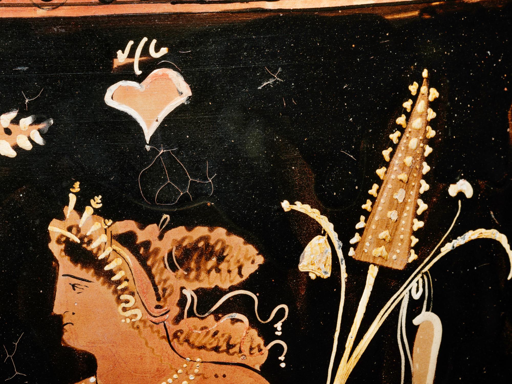 A Large Apulian Red-Figured Skyphos with Eros