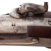 Very Fine US Model 1842 Pistol by Aston