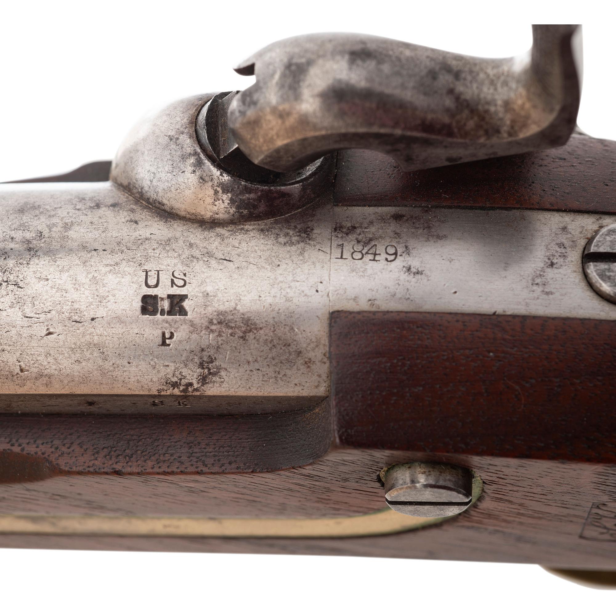 Very Fine US Model 1842 Pistol by Aston