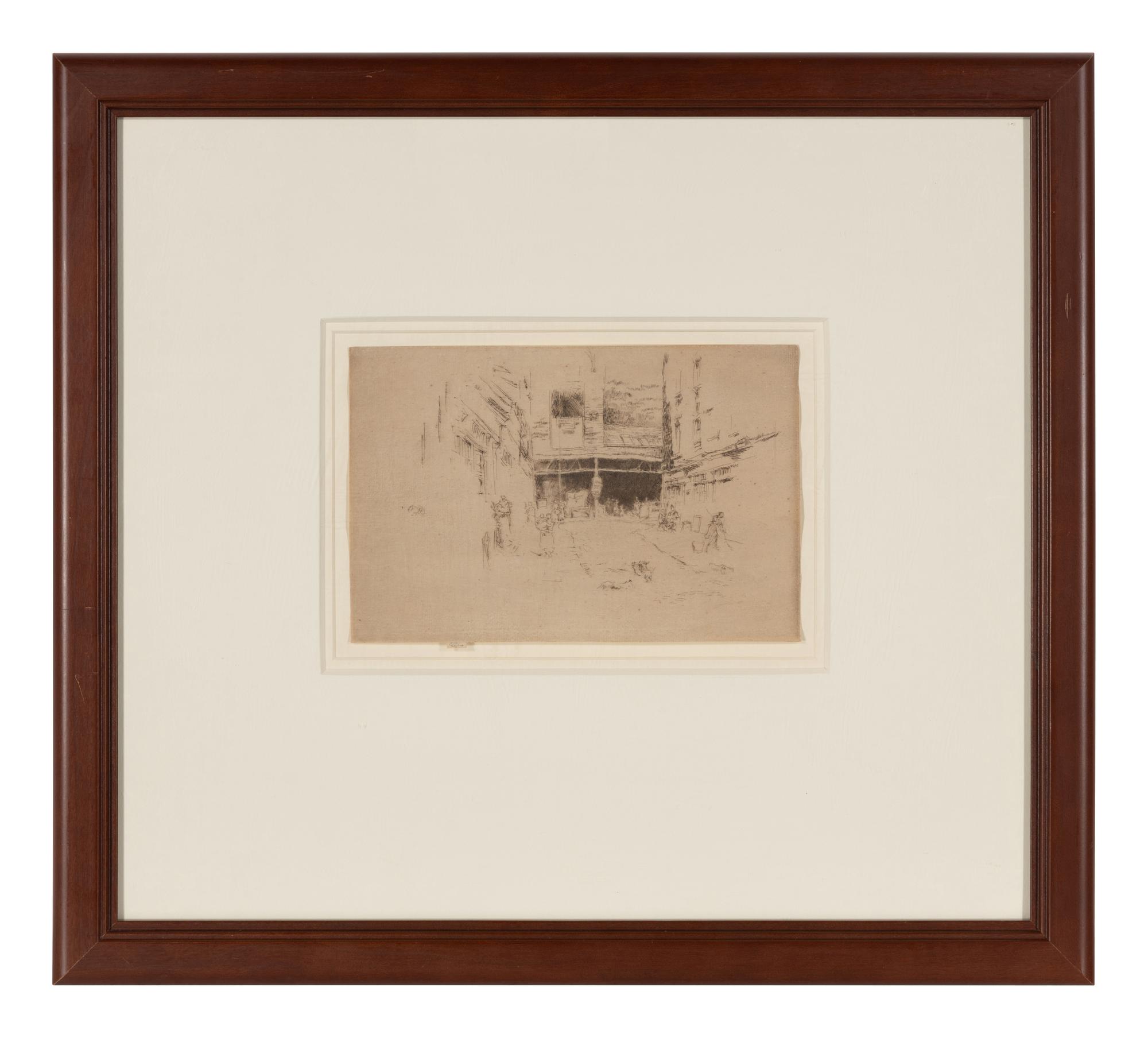 Clothes Exchange No.1 and Maunder's Fish Shop, Chelsea (two works)