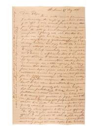 [MISSOURI] -- [MISSOURI TERRITORY]. Ephemera related to early Missouri settlement and history, including a grand jury indictment for cheating with a "gambling device" adapted for playing cards.