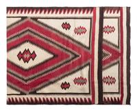 Navajo Red Mesa Runner / Rug