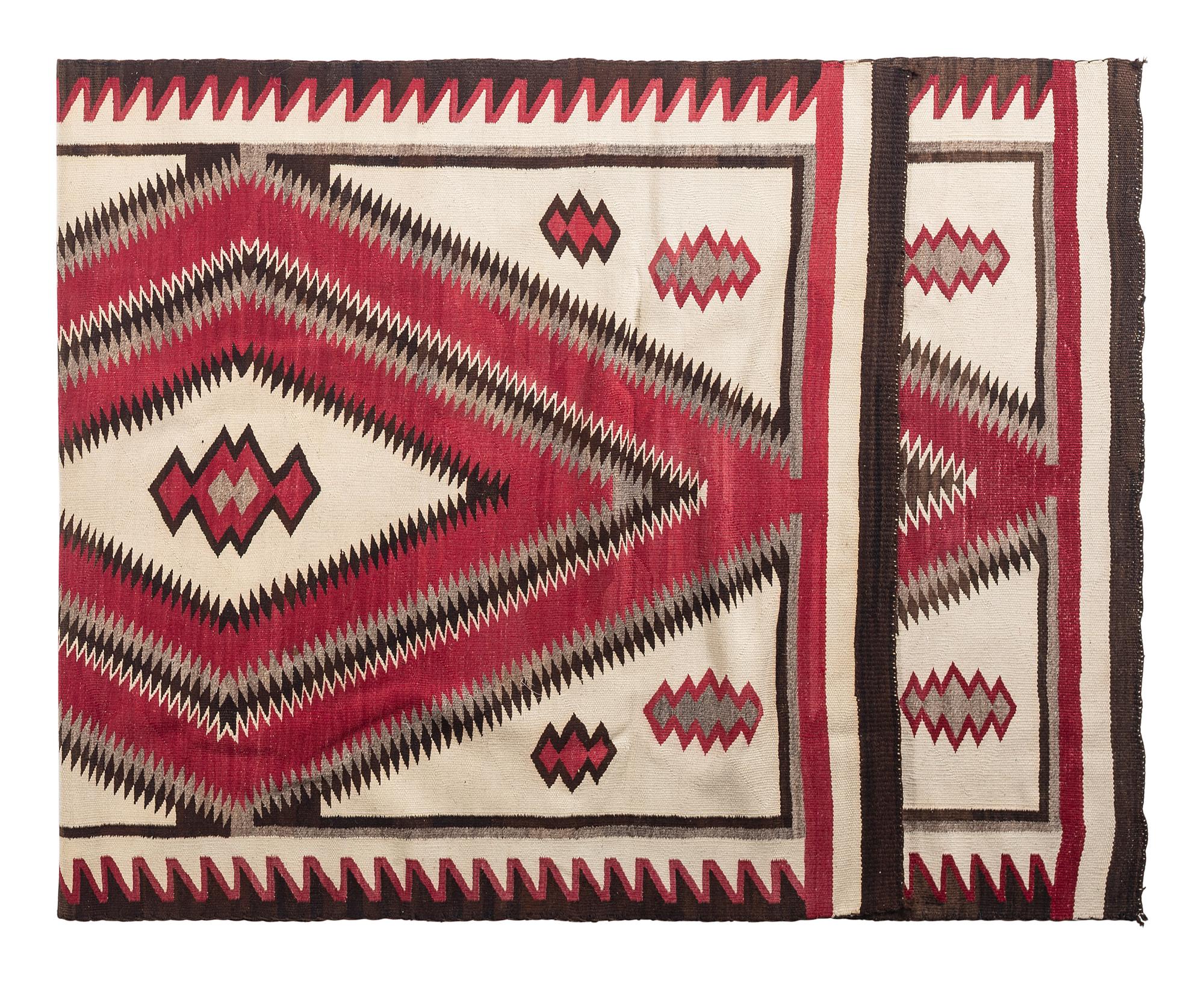Navajo Red Mesa Runner / Rug