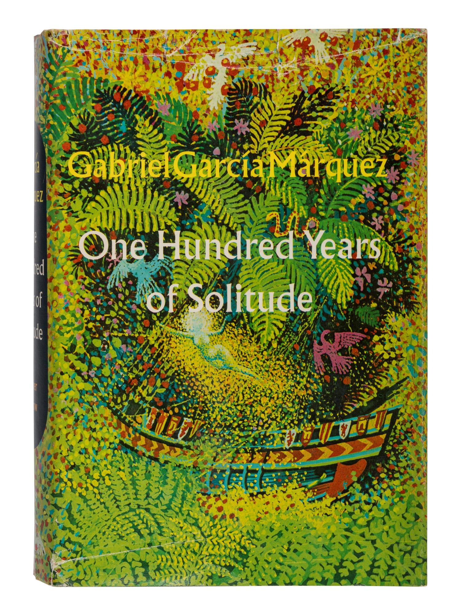 GARCIA MARQUEZ, Gabriel (1927-2014). One Hundred Years of Solitude . Gregory Rabassa, translator. New York and Evanston: Harper & Row, 1970.