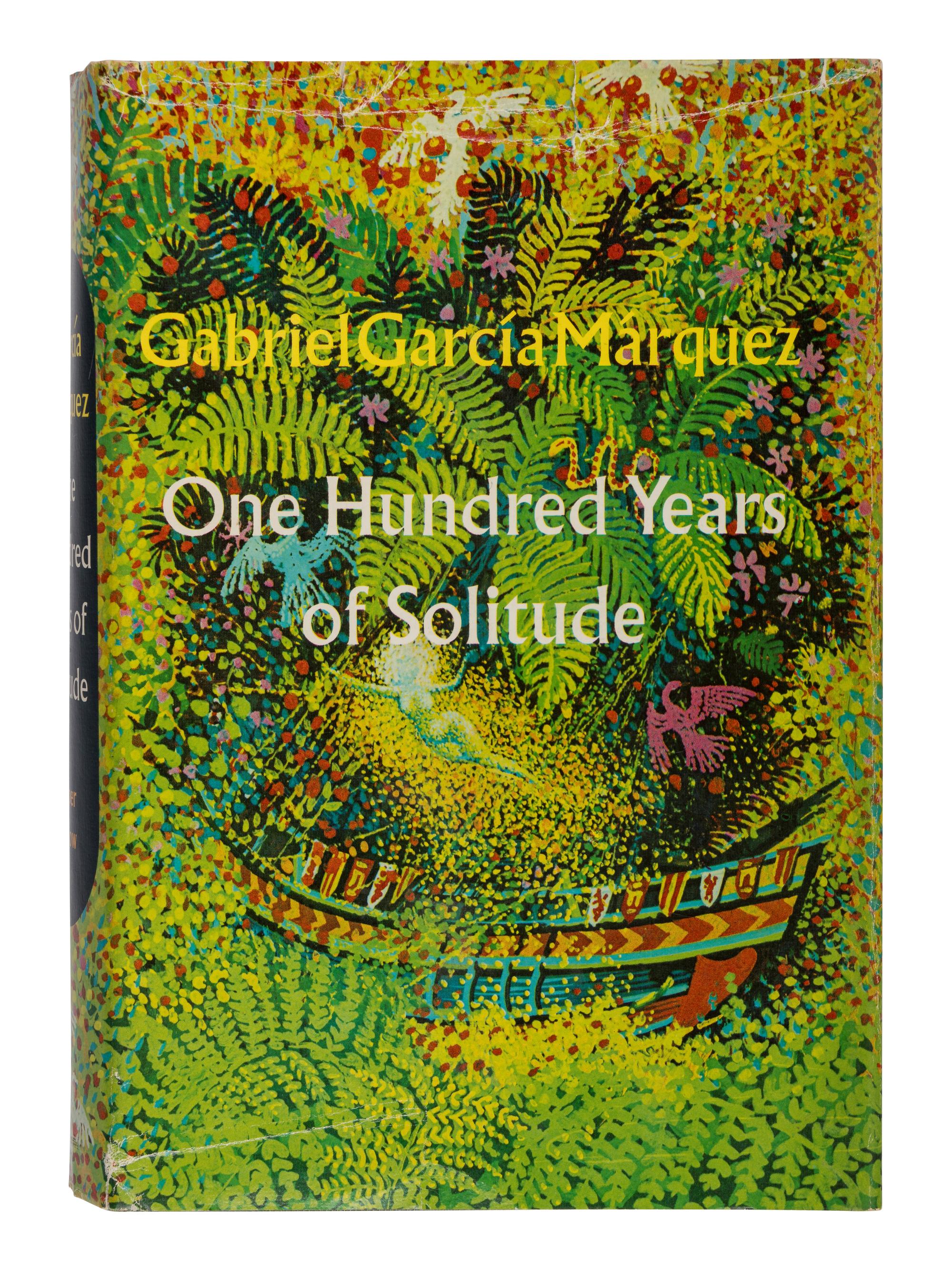 GARCIA MARQUEZ, Gabriel (1927-2014). One Hundred Years of Solitude . Gregory Rabassa, translator. New York and Evanston: Harper & Row, 1970.
