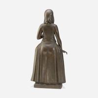 Gaston Lachaise (American/French, 1882-1935) Portrait Statuette of Miss Marjorie Spencer