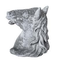 A Cast Stone Horse Head 15.5" W x 8" D x 17" H — Italy, 20th Century