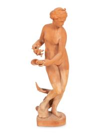 A Terracotta Sculpture of Salacia, Goddess of the Sea
