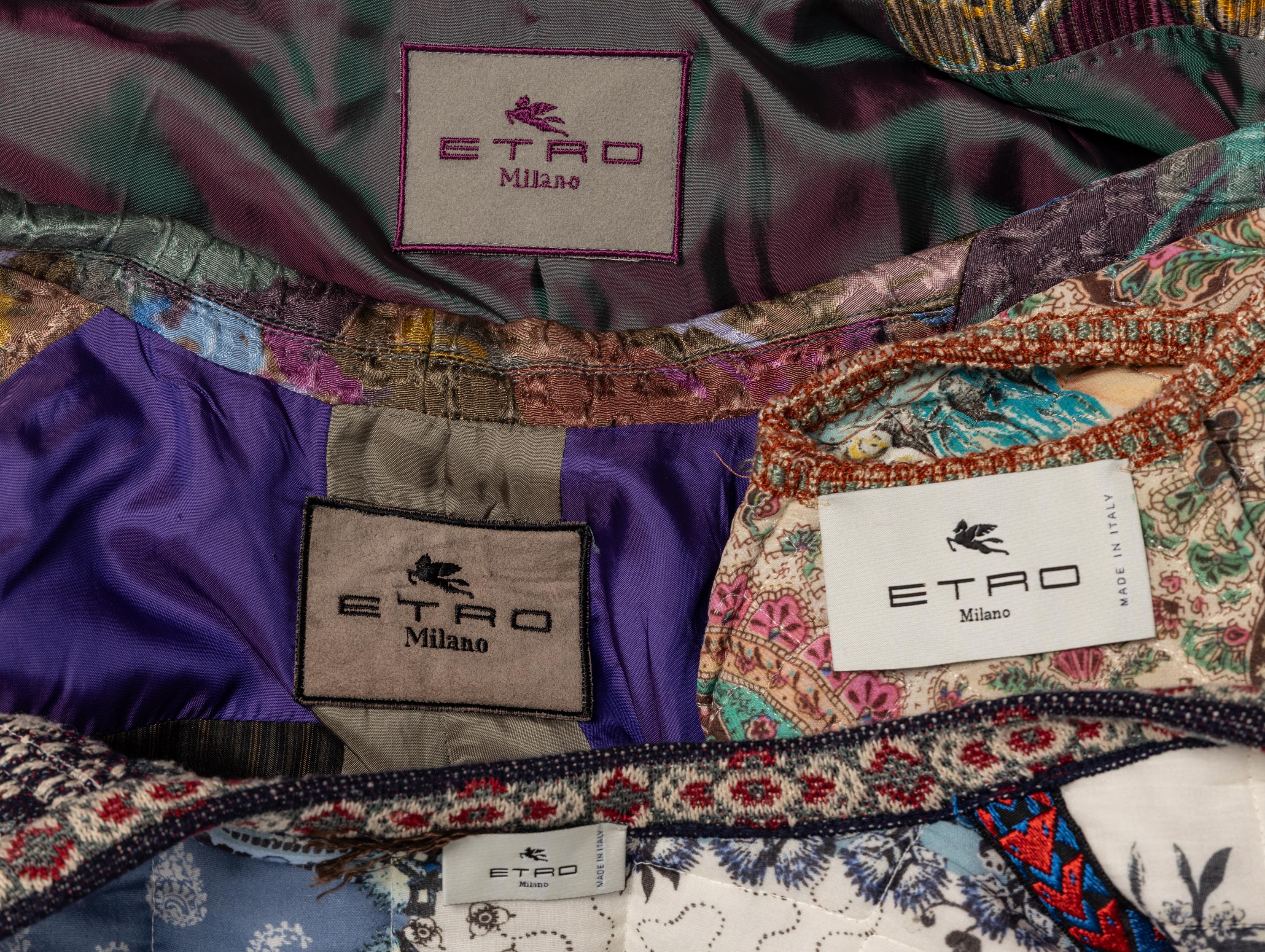 Etro, Four Jackets