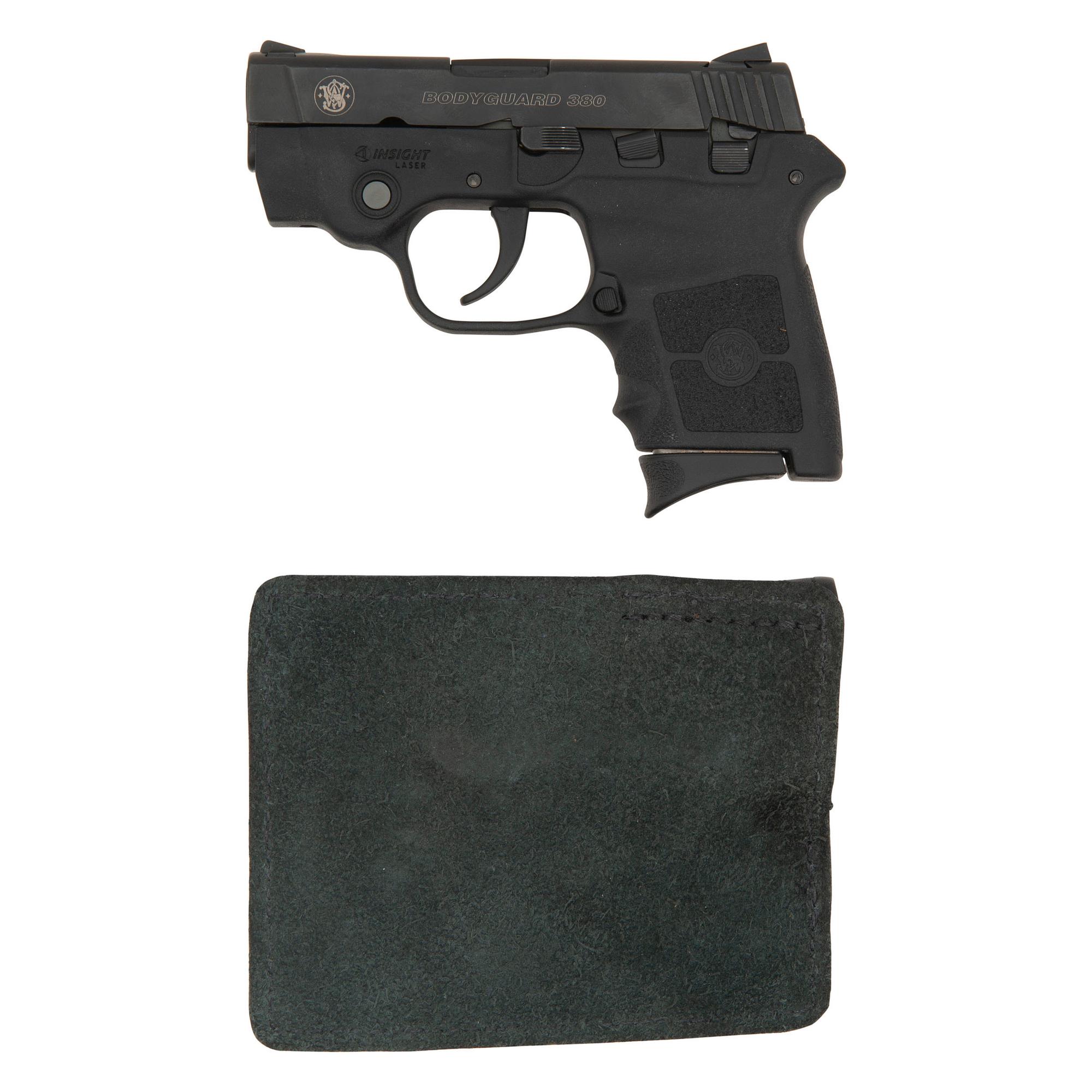 * Smith & Wesson Bodyguard 380 with Insight Laser and Holster
