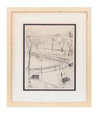 Albert Marquet (French, 1875-1947) Pluie sur La Seine a…