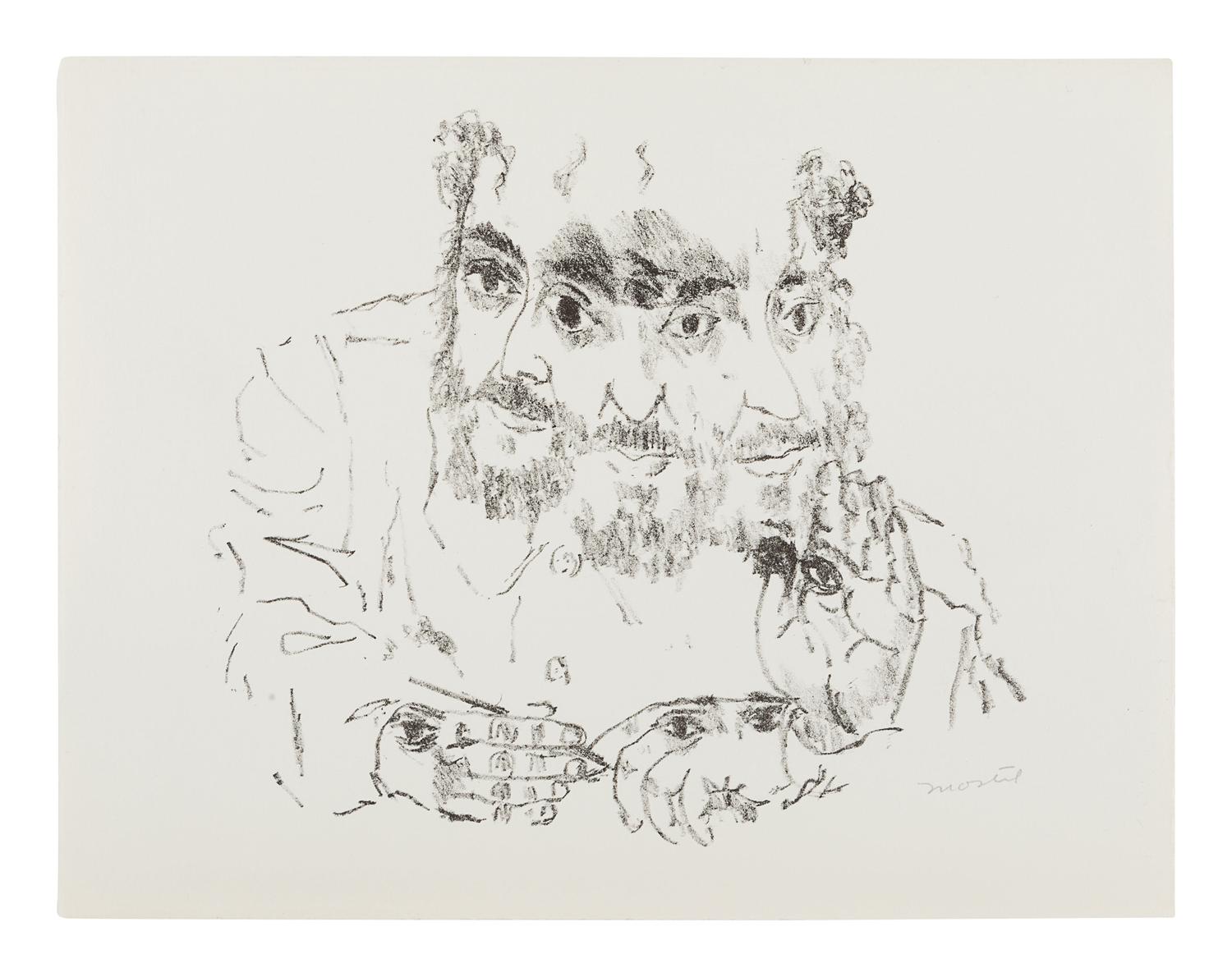 MOSTEL, Zero (1915-1977). Zero by Mostel. New York: Horizon Press, 1965.