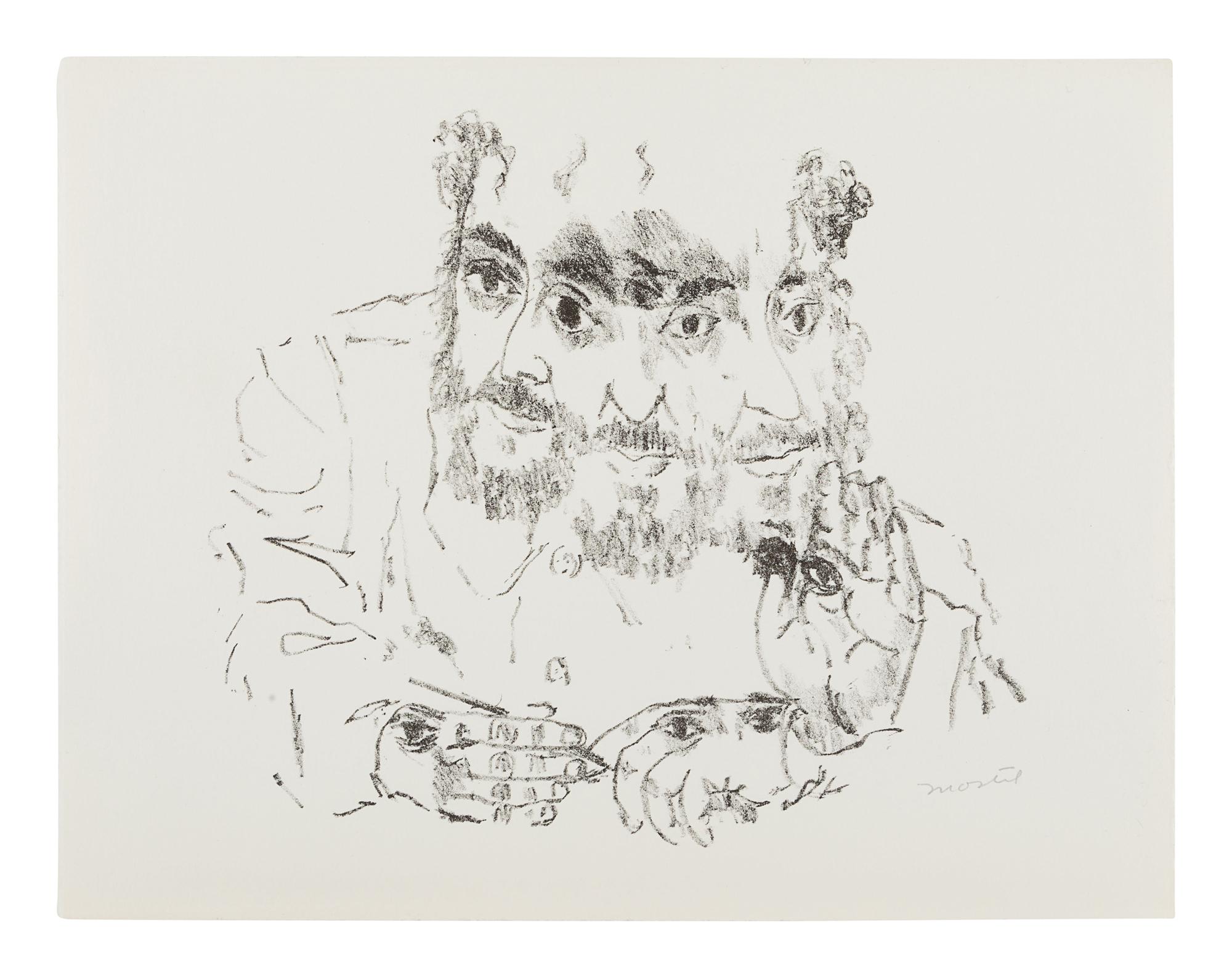 MOSTEL, Zero (1915-1977). Zero by Mostel. New York: Horizon Press, 1965.