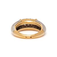 VAN CLEEF & ARPELS, BICOLOR GOLD AND DIAMOND 'PHILIPPINE' RING