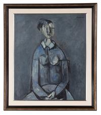 Ragazza Seduta, 1952