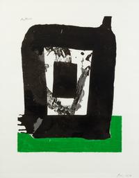 Robert Motherwell, (American, 1915-1991), Untitled (pl. 8 from The Basque Suite), 1970