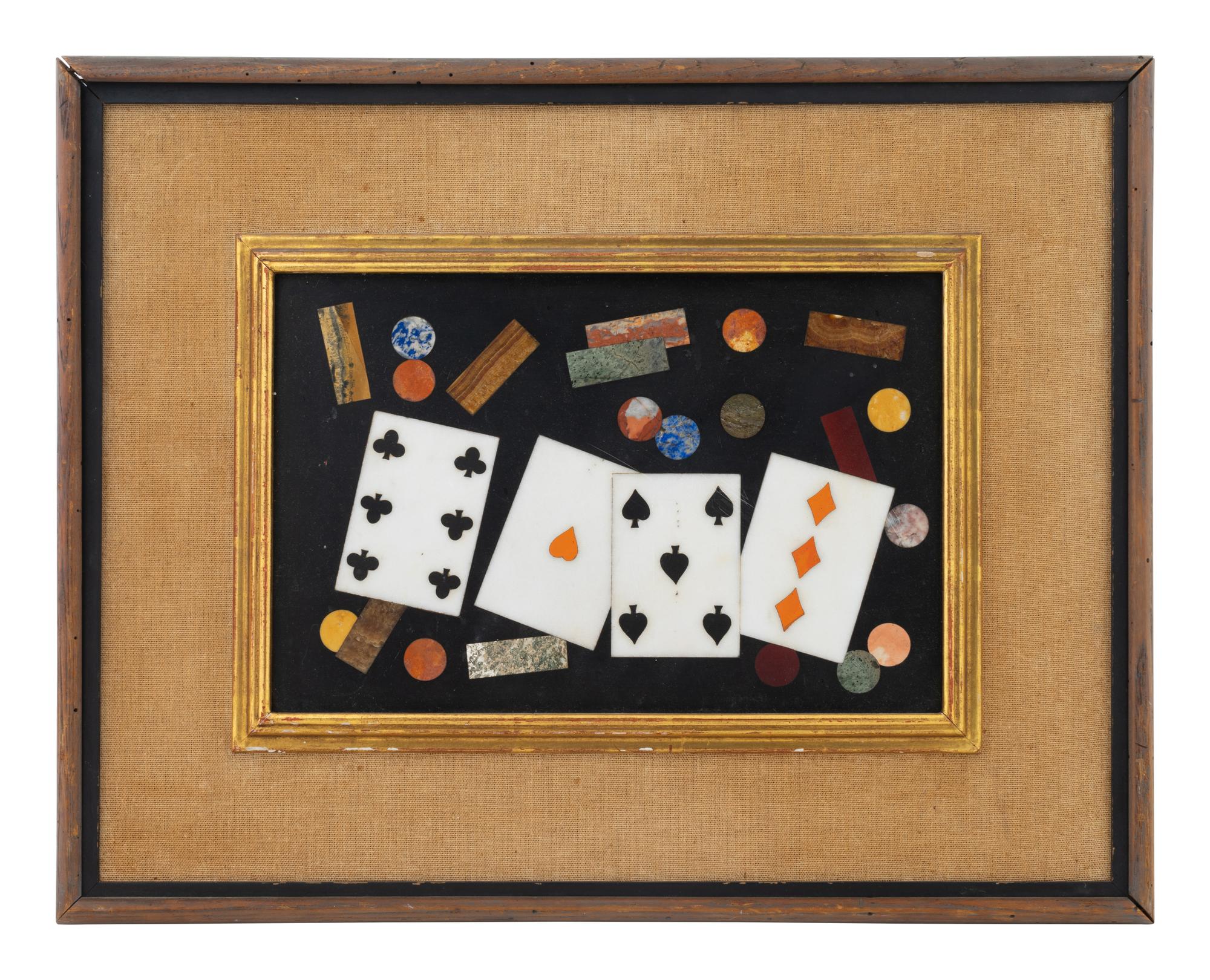 An Italian Pietra Dura Panel — CIRCA 1900