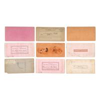 [EARLY PHOTOGRAPHY] -- [CRONAU, Rudolf]. A group of 34 assorted stereoviews featuring landscapes and manmade structures around the world, with a concentration on the American west, collected by artist Rudolf Cronau.