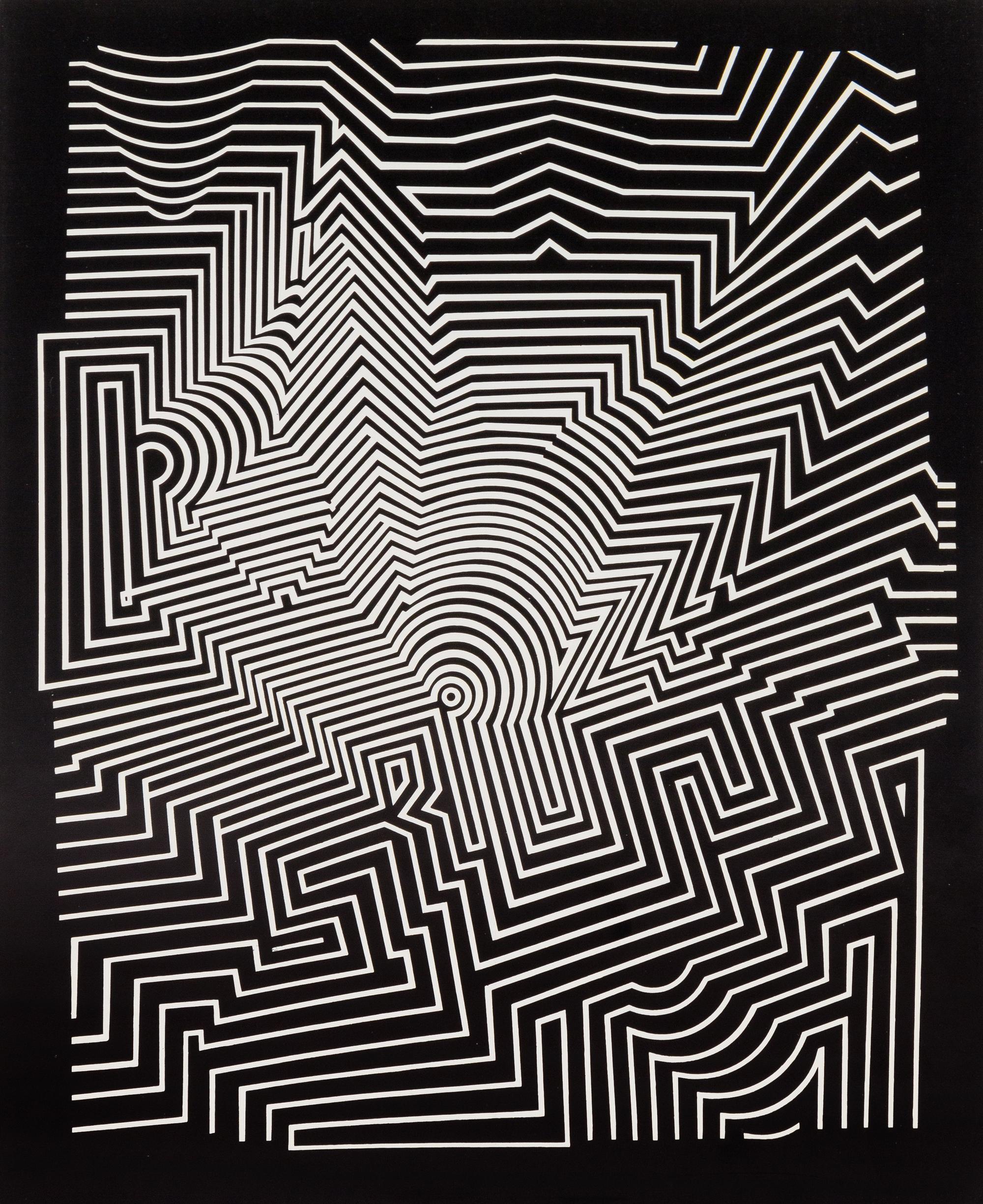 Victor Vasarely, (French/Hungarian, 1906-1997), Untitled (portfolio of seven prints)