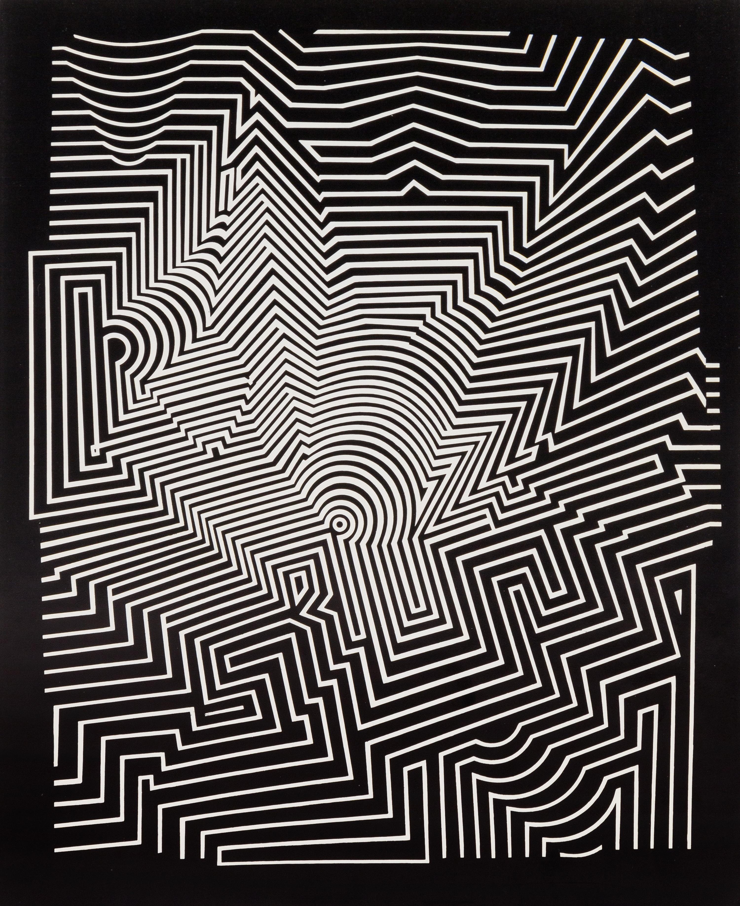 Victor Vasarely, (French/Hungarian, 1906-1997), Untitled (portfolio of seven prints)