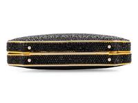 A Judith Leiber Black Minaudiere