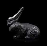 A Lalique Cesar Rabbit Sculpture