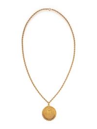 YELLOW GOLD LIBERTY COIN PENDANT NECKLACE