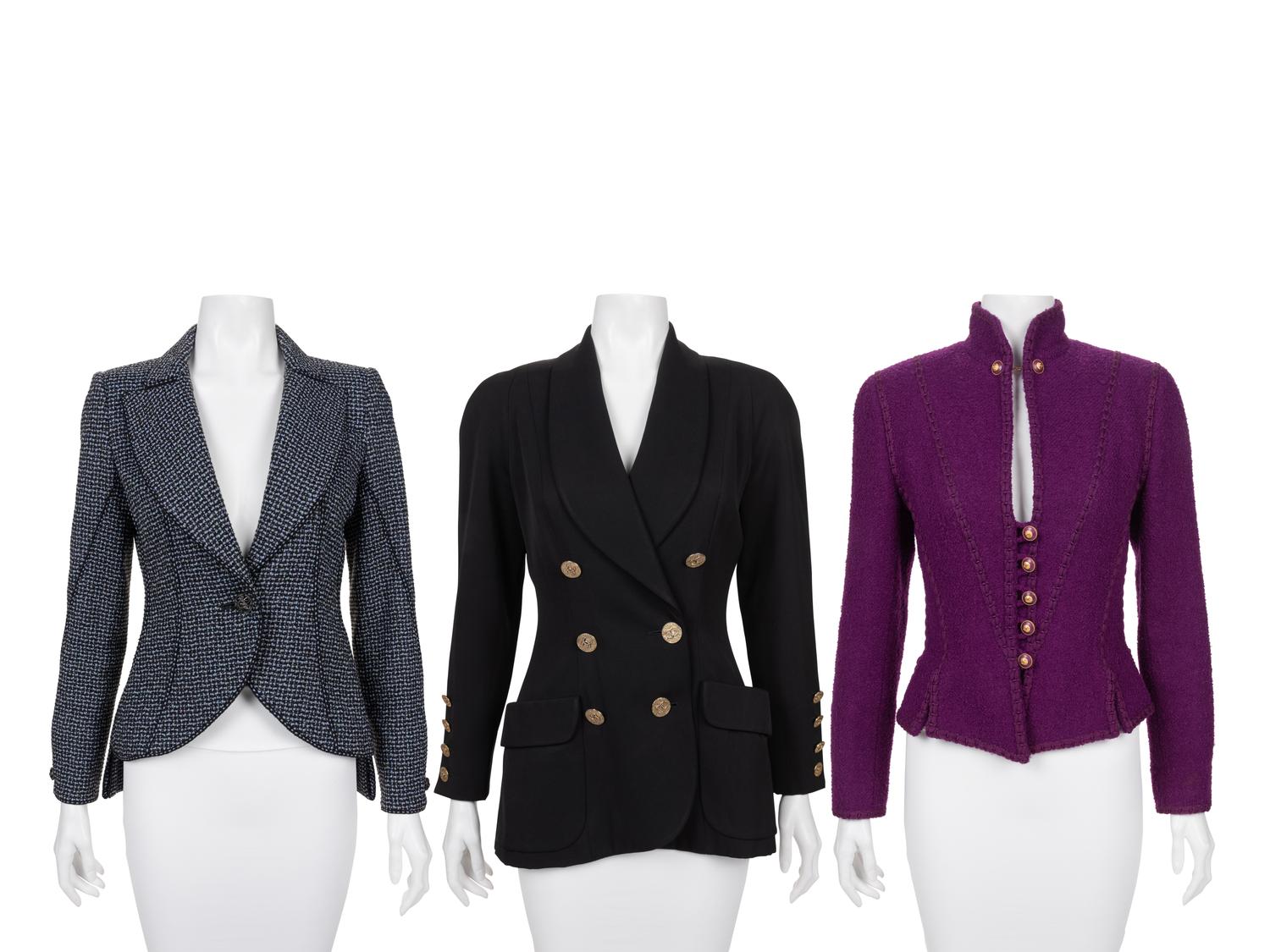 Three Chanel Jackets, 1990s