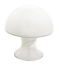 A Mid-Century Gino Vistosi Murano Glass Mushroom Table Lamp Height 14 x diameter 14 inches. — 20TH CENTURY