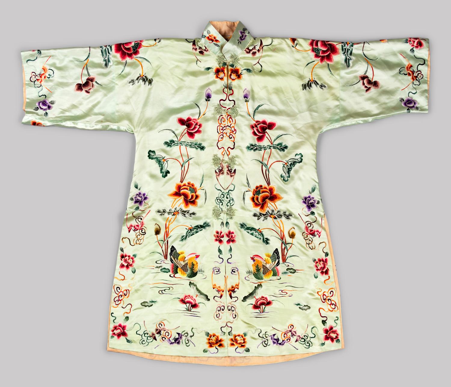 Four Chinese Embroidered Silk Ladies' Jackets
