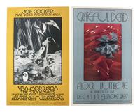 [MUSIC] -- [POSTERS]. SINGER, David, artist. Complete set of 66 SIGNED posters designed for the Fillmore West Ballroom, San Francisco, California. 1969-1971.