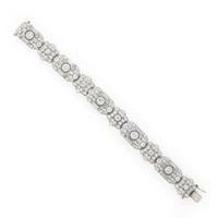 Art Deco, Diamond and Platinum Bracelet