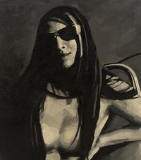 Karen on Tony's Chopper, 1969