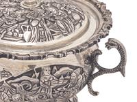A Persian Silver Tea and Coffee Service