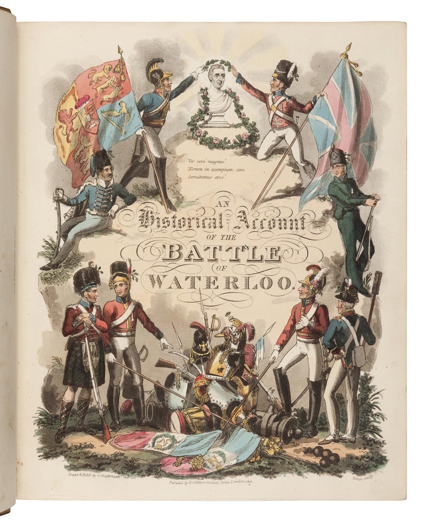 MUDFORD, William, (1782-1848). An Historical Account of the Campaign in the Netherlands.... London: for George Colburn, 1817.