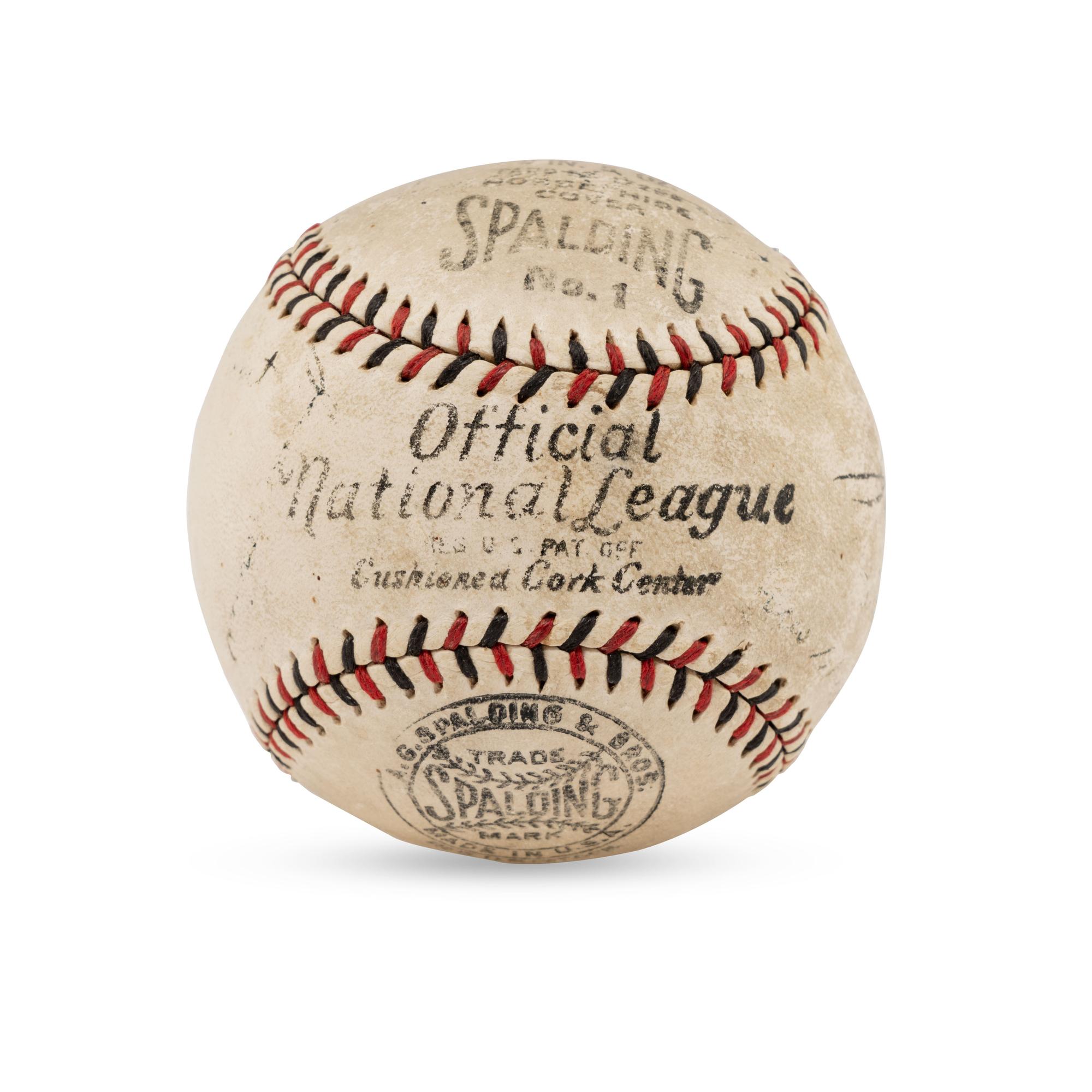 A 1931 World Series Champions St. Louis Cardinals Team Signed Autograph Baseball (Beckett Authentication Services Letter of Authenticity)