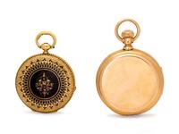 A Collection of Yellow Gold Pocket Watches,