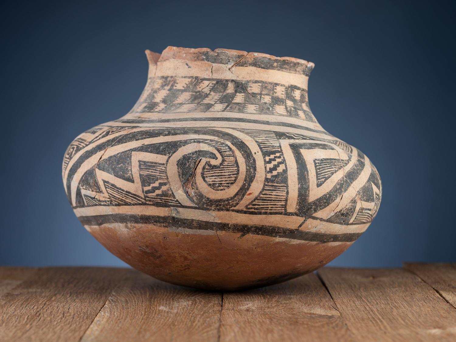 Gila Polychrome Pottery Olla