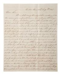 [CIVIL WAR]. War-date letters of Corporal Edwin J. Barden, 7th Regiment Connecticut Volunteer Infantry, combat soldier and later clerk at Headquarters Department of the South, Headquarters X Corps, and Headquarters US Army, Office of Chief Commissary.