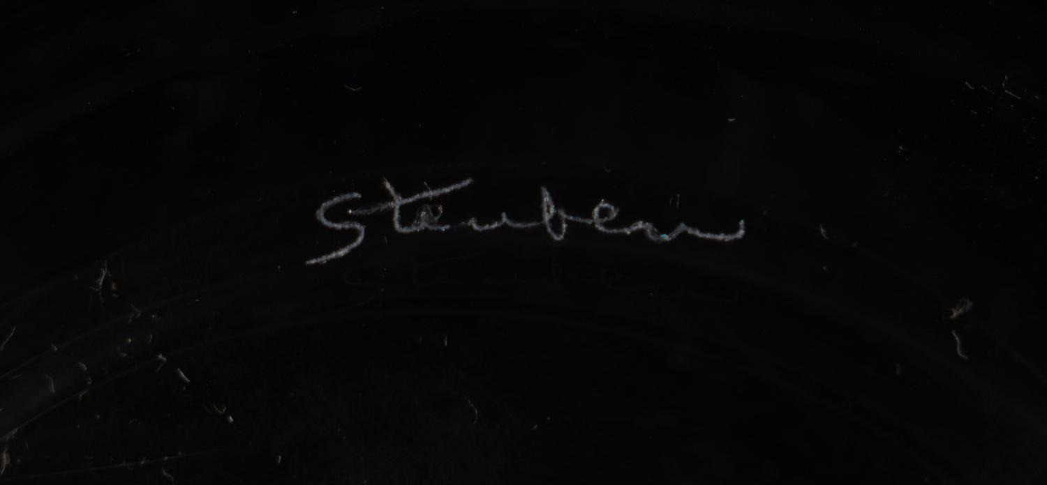 A Steuben Glass Table Service