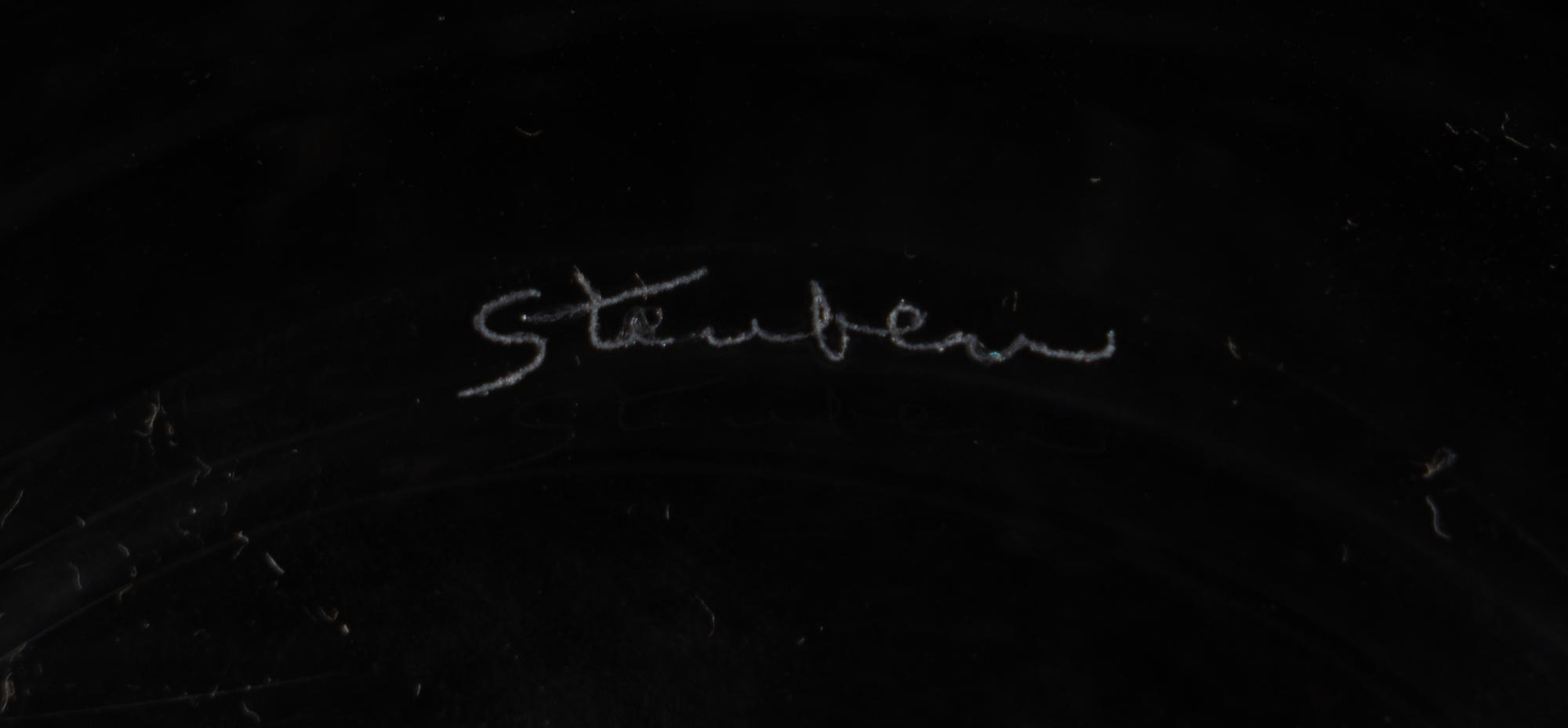 A Steuben Glass Table Service