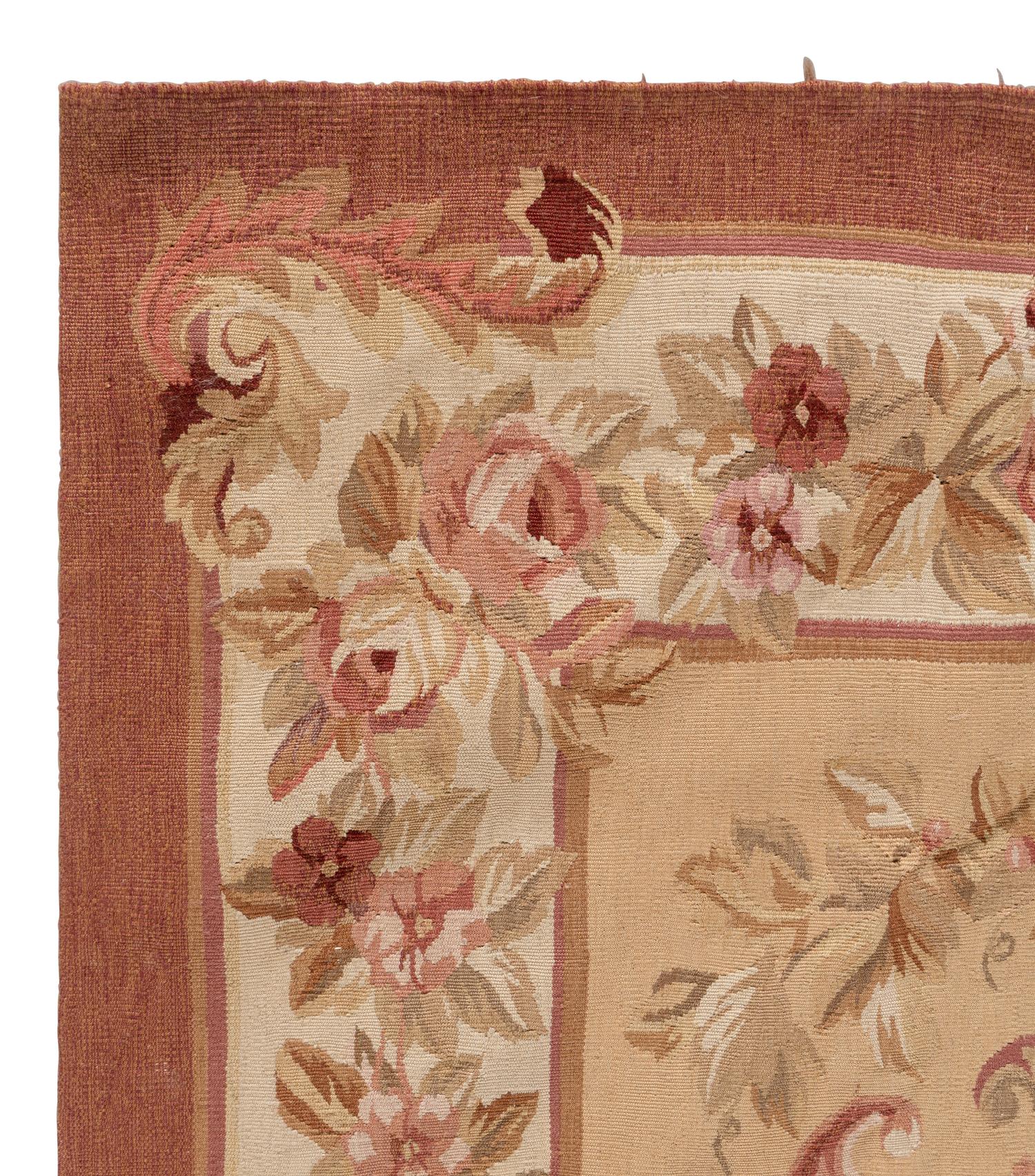 An Aubusson Style Rug