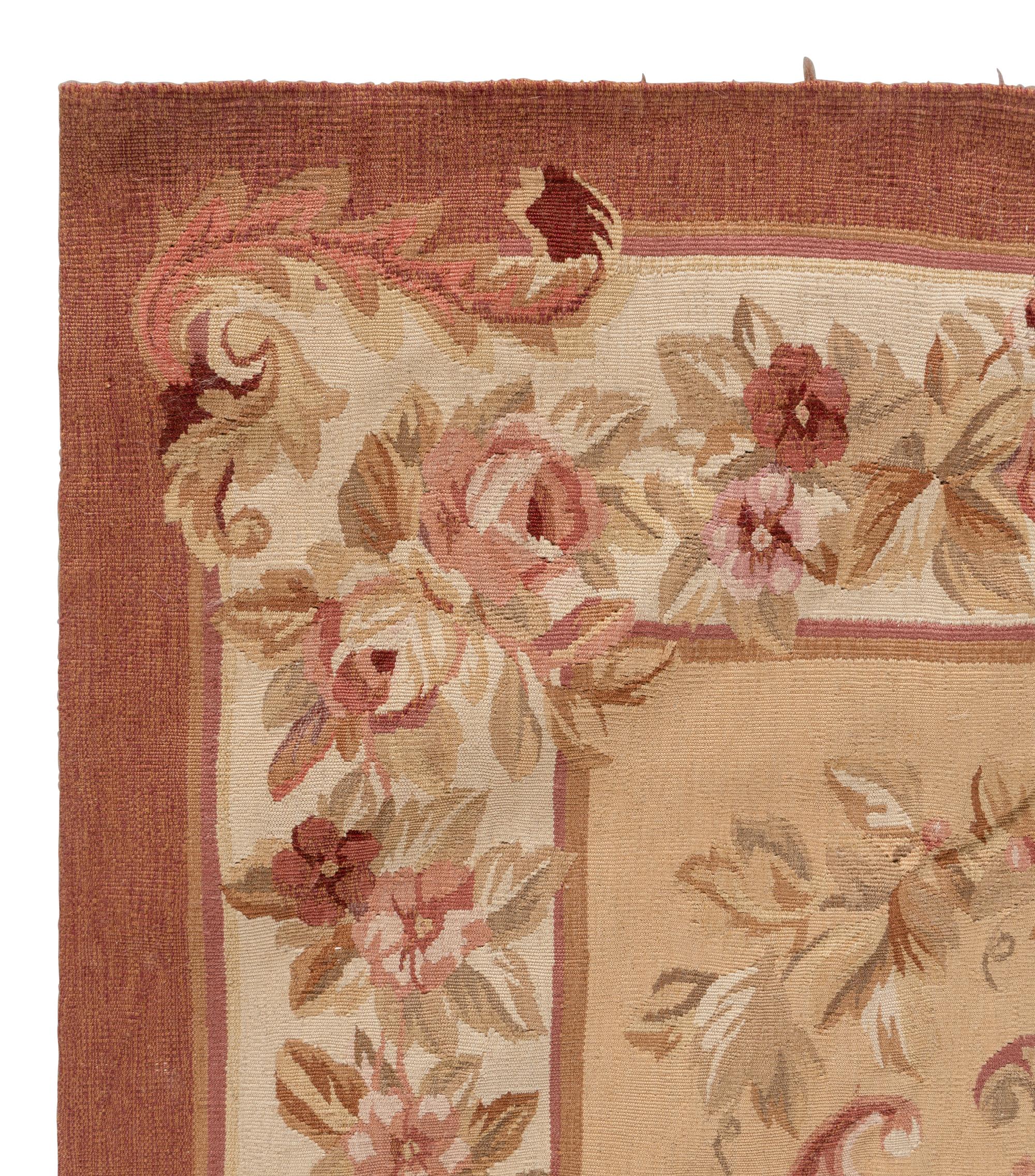 An Aubusson Style Rug