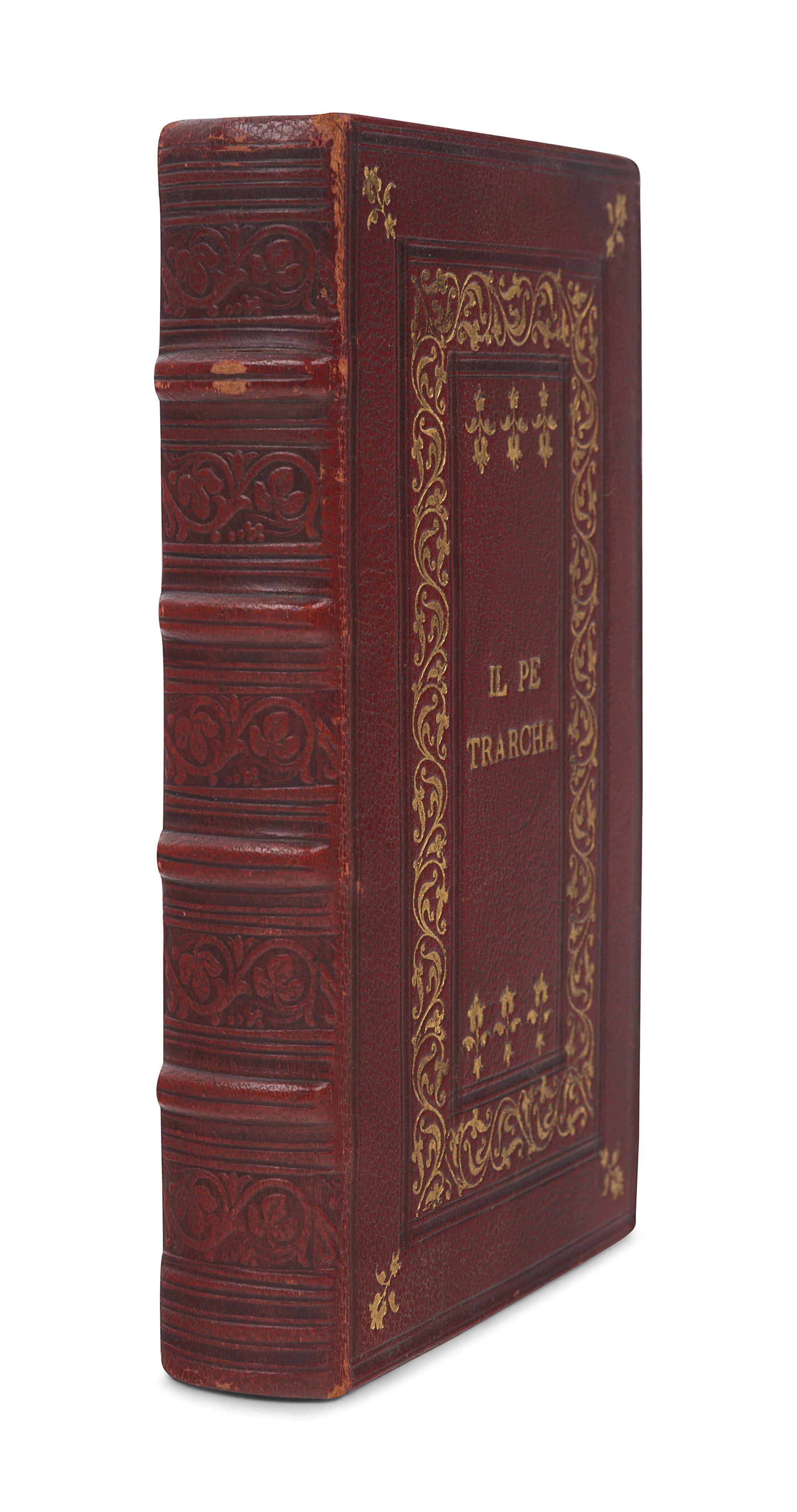 PETRARCA, Francesco (1304-1374). Il Petrarca. Venice: House of Aldus and Andrea of Asola, July 1521.