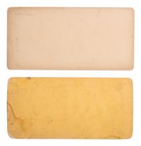 [NATIVE AMERICANS]. 2 stereoviews by RINEHART and MORROW, incl. Sioux Jerking Venison .