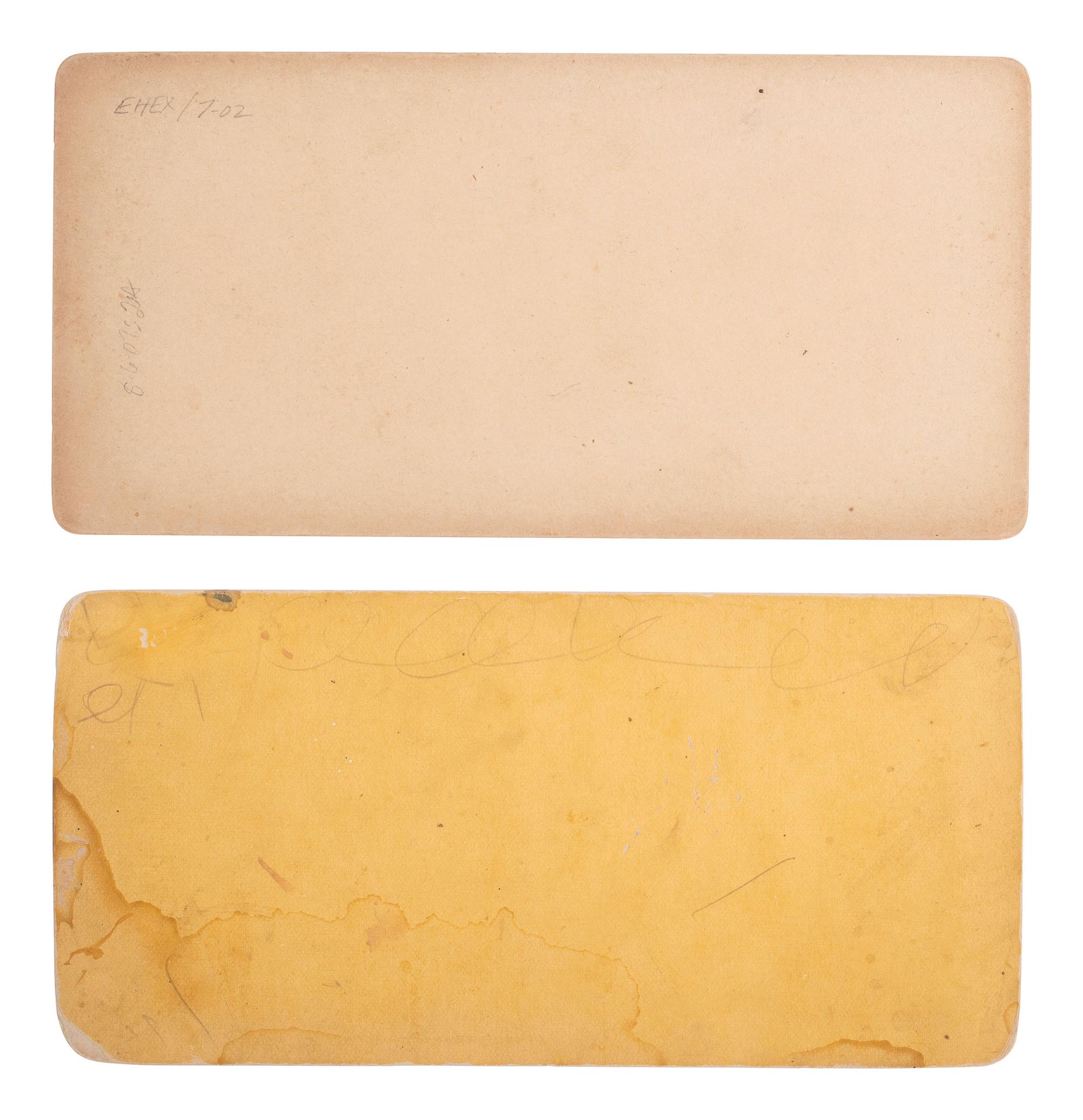 [NATIVE AMERICANS]. 2 stereoviews by RINEHART and MORROW, incl. Sioux Jerking Venison .