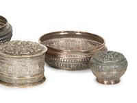 A Group of Seven Asian Silver Articles