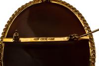 Three Italian Carved Cameos with Silver-Gilt Mounts
