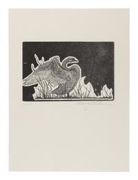 [CHELONIIDAE PRESS]. LOUYS, Pierre (1870-1925). Leda in Praise of the Blessings of Darkness . Alan James ROBINSON, illustrator. Easthampton, MA: Cheloniidae Press, 1985.
